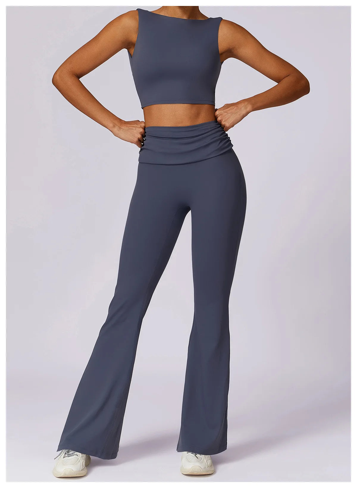 High Impact Open Back Support Tank To With Removable Pads