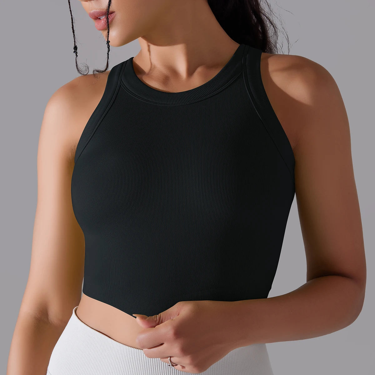 2 Tier High Impact Padded Sports Bralette