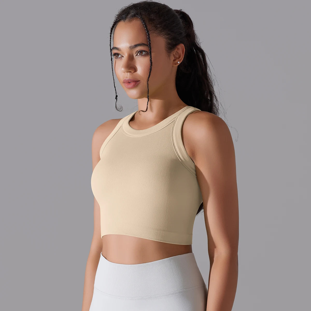 2 Tier High Impact Padded Sports Bralette