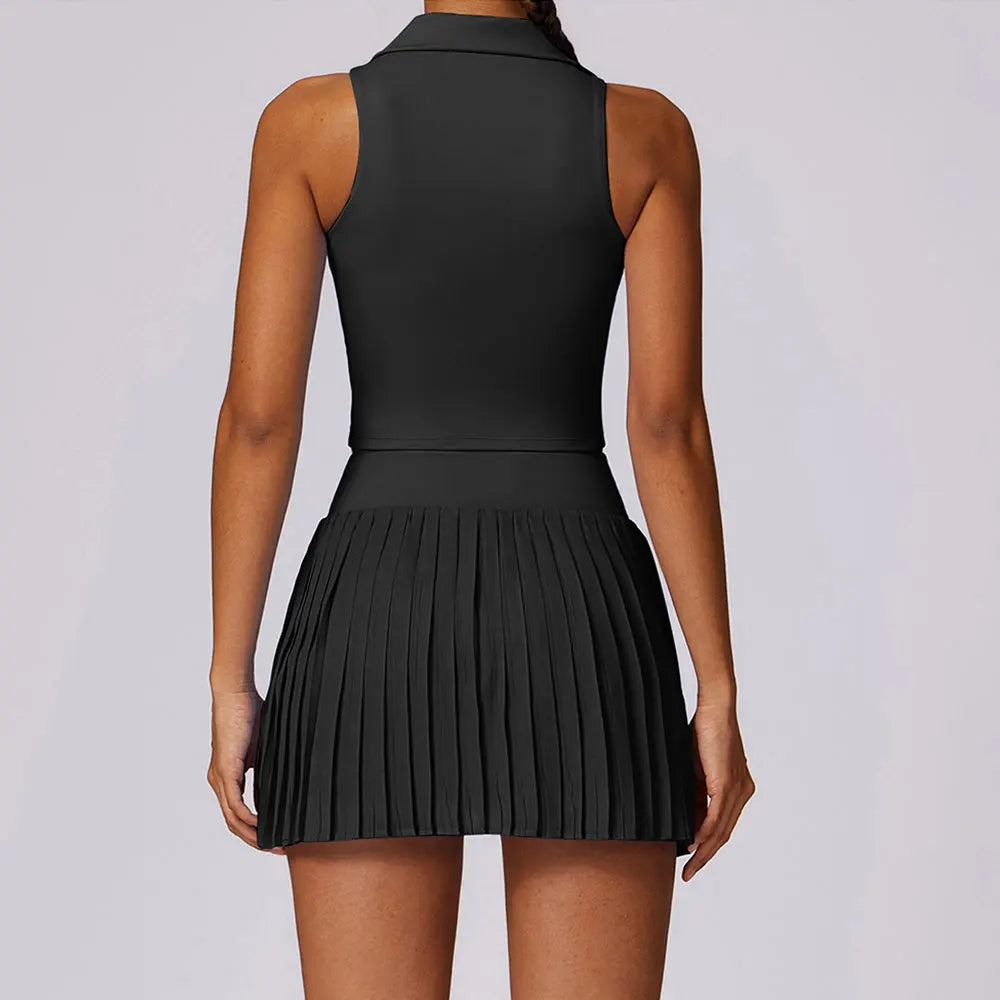 2PCS Women's  Skort and Top