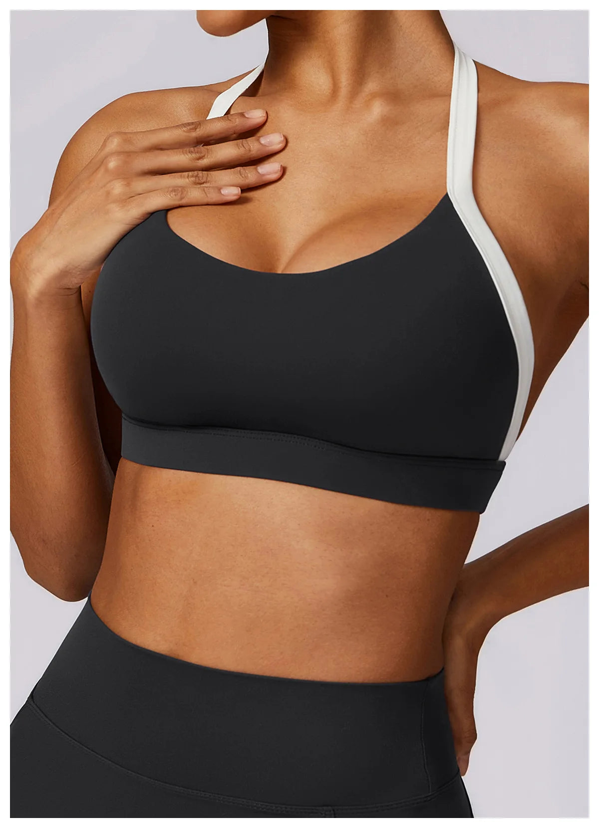 2 Piece Long Sleeve Crop Top High Waist Leggings