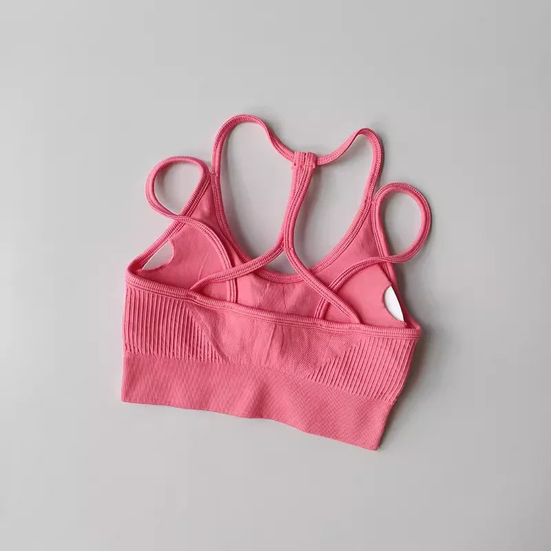 Push Up Breathable Sports Bra Crop Top