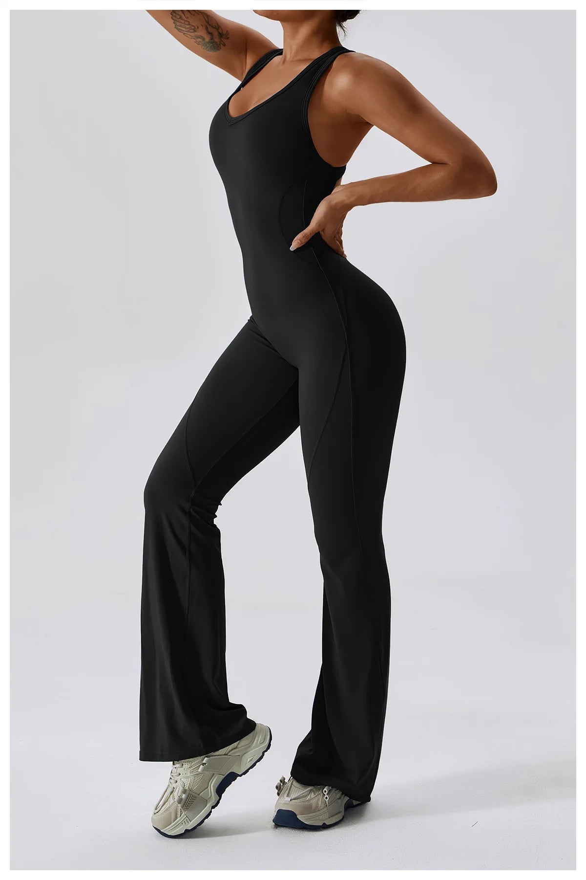 Sexy Back V Sports Jumpsuit