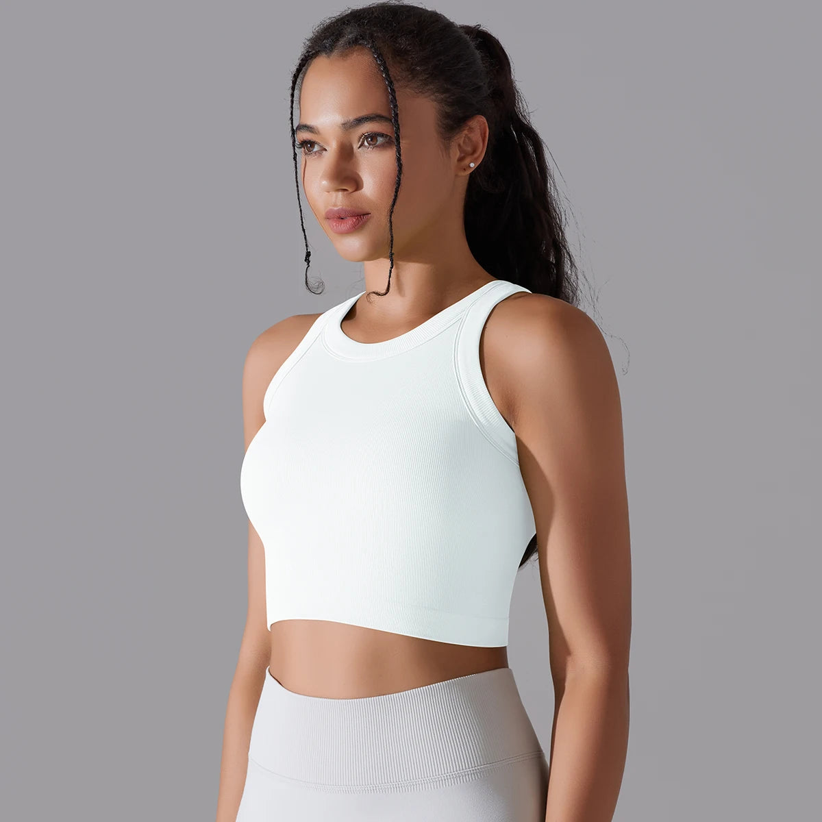 2 Tier High Impact Padded Sports Bralette