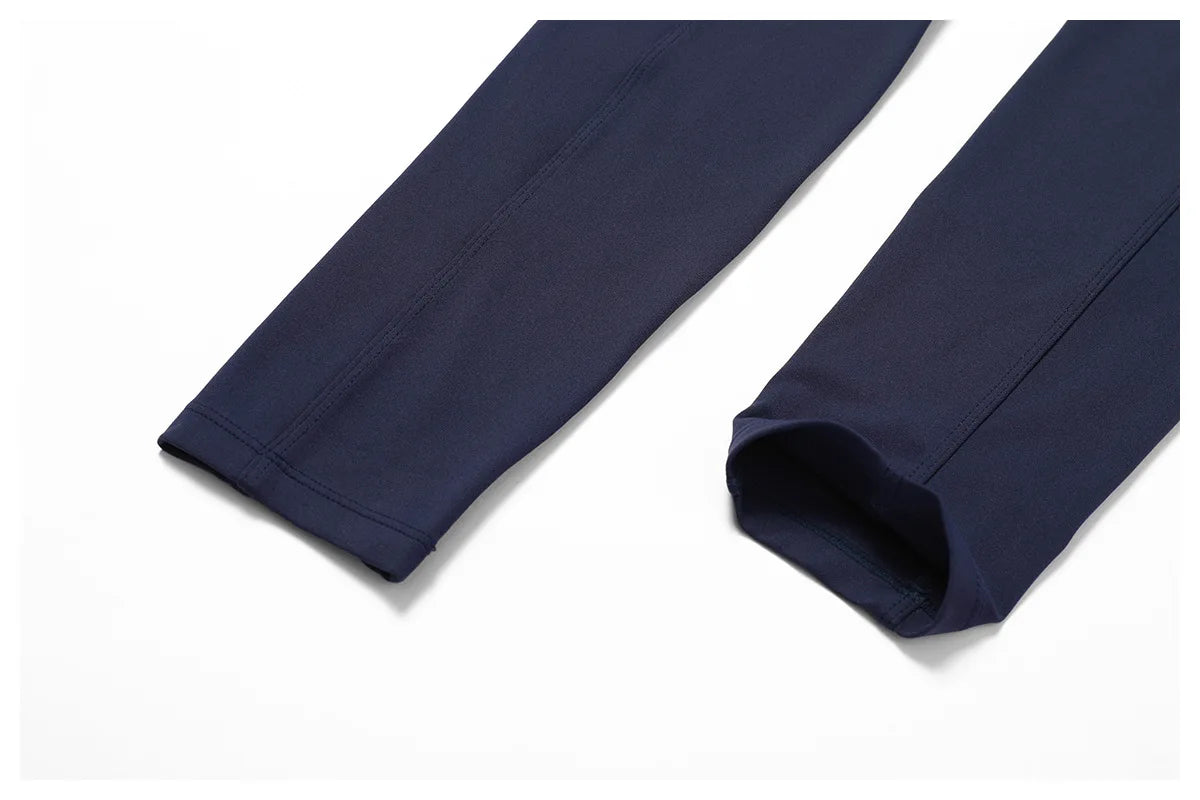 2 Piece Long Sleeve Crop Top High Waist Leggings