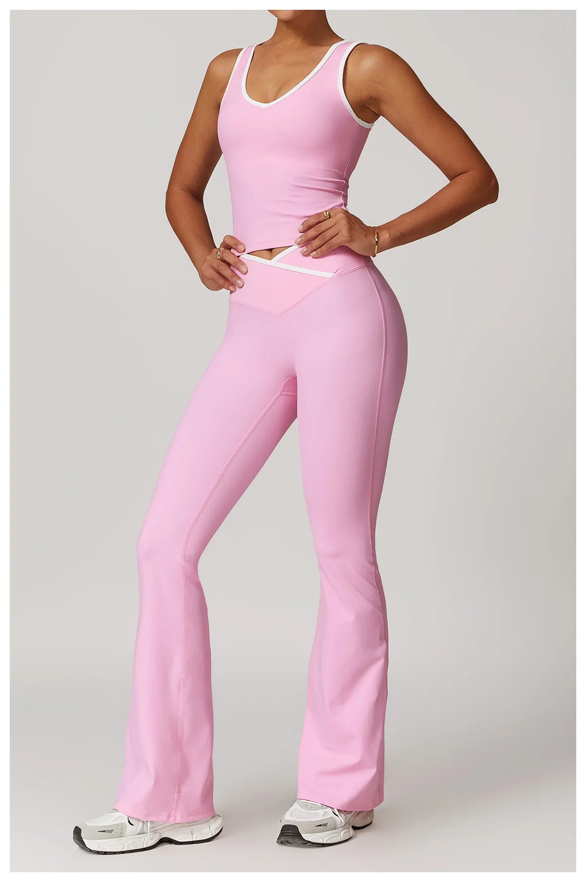 2PCS Women's Sport Bra and Leggings Set