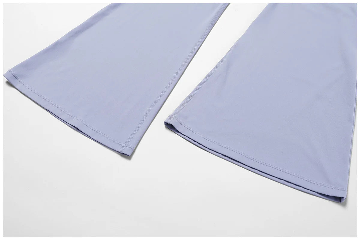 Women's Seamless High Waist Leggings And Top