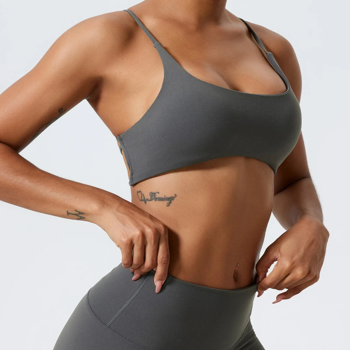 Super Soft Back Cross  Sports Bra