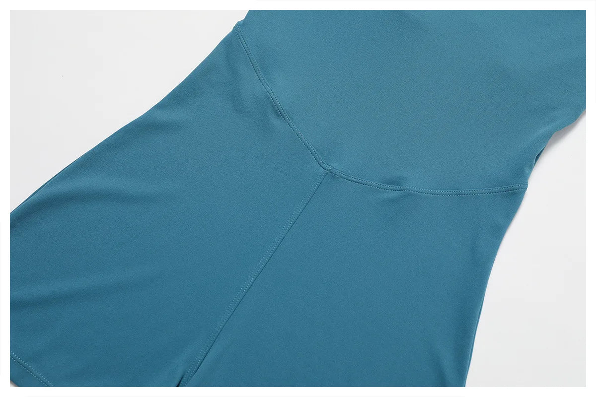 One Piece Short Sleeve Short Bodysuit