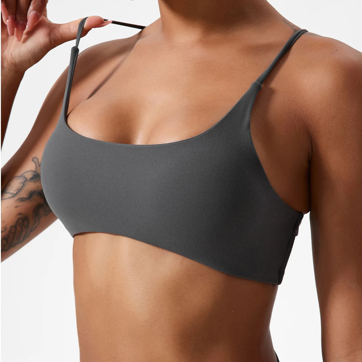 Super Soft Back Cross  Sports Bra