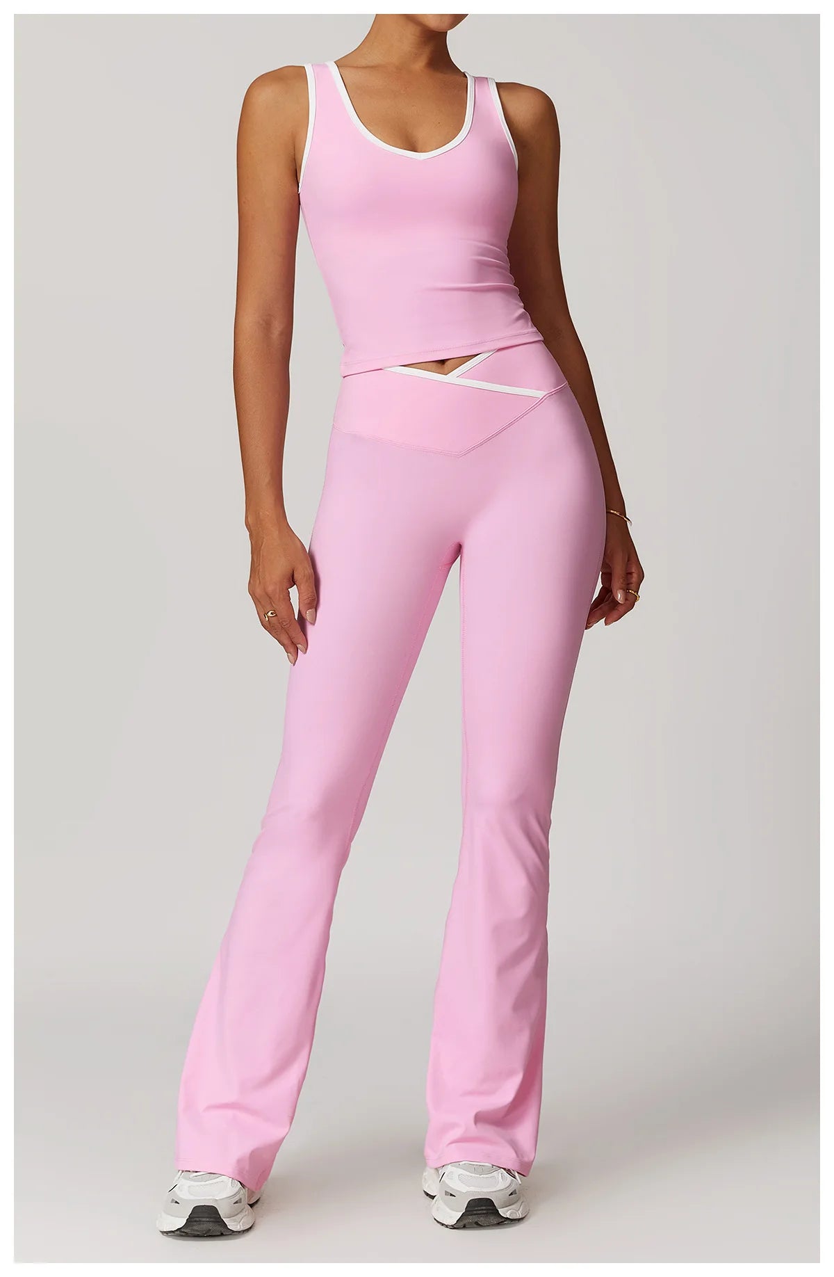 2PCS Women's Sport Bra and Leggings Set