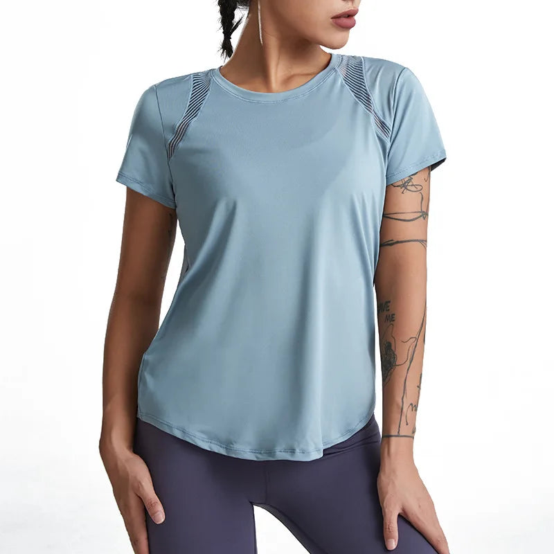 Loose Short-Sleeved Quick-Drying Sport Top