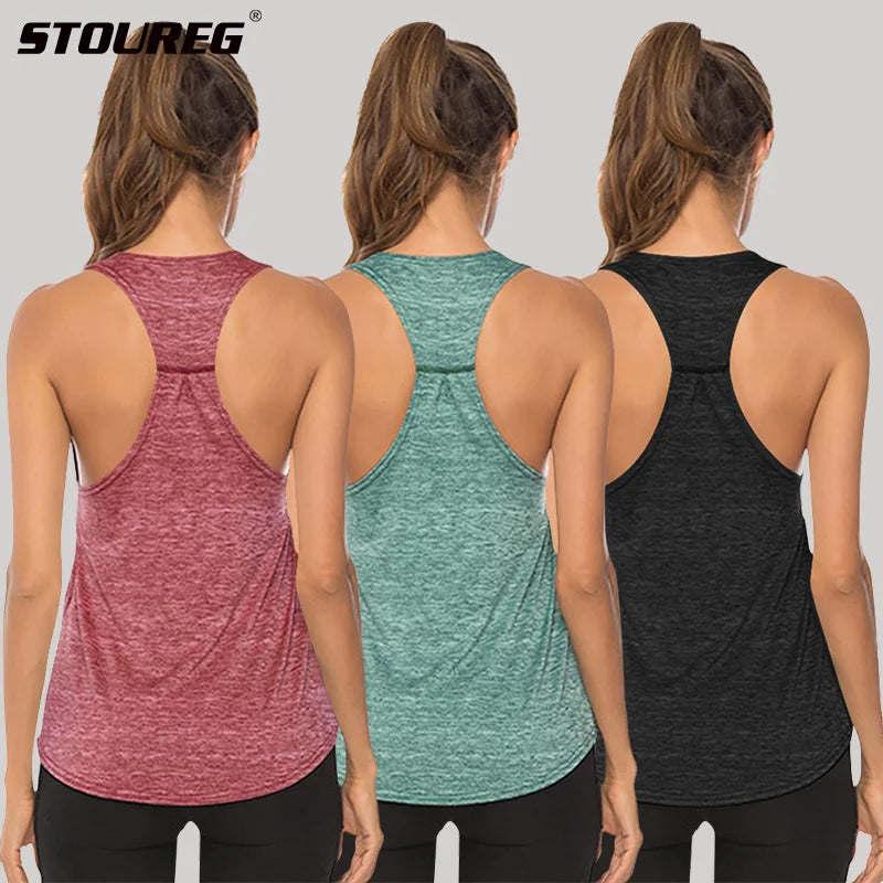 Sleeveless Racerback Quick Dry Tank Top