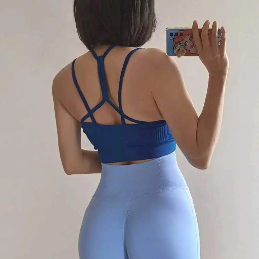 Push Up Breathable Sports Bra Crop Top