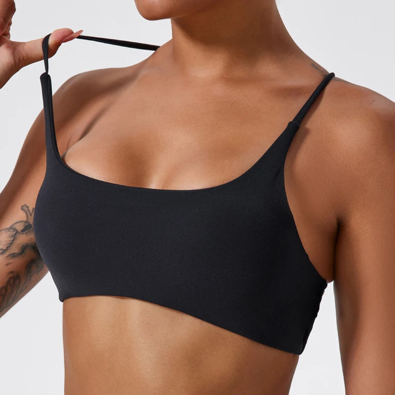 Super Soft Back Cross  Sports Bra