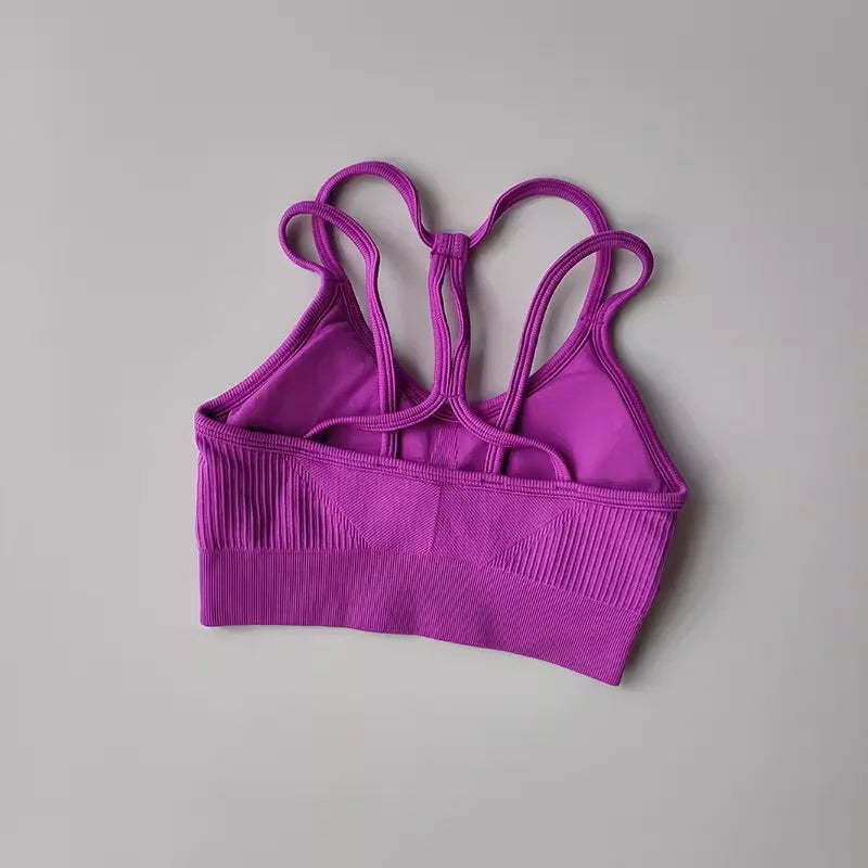 Push Up Breathable Sports Bra Crop Top