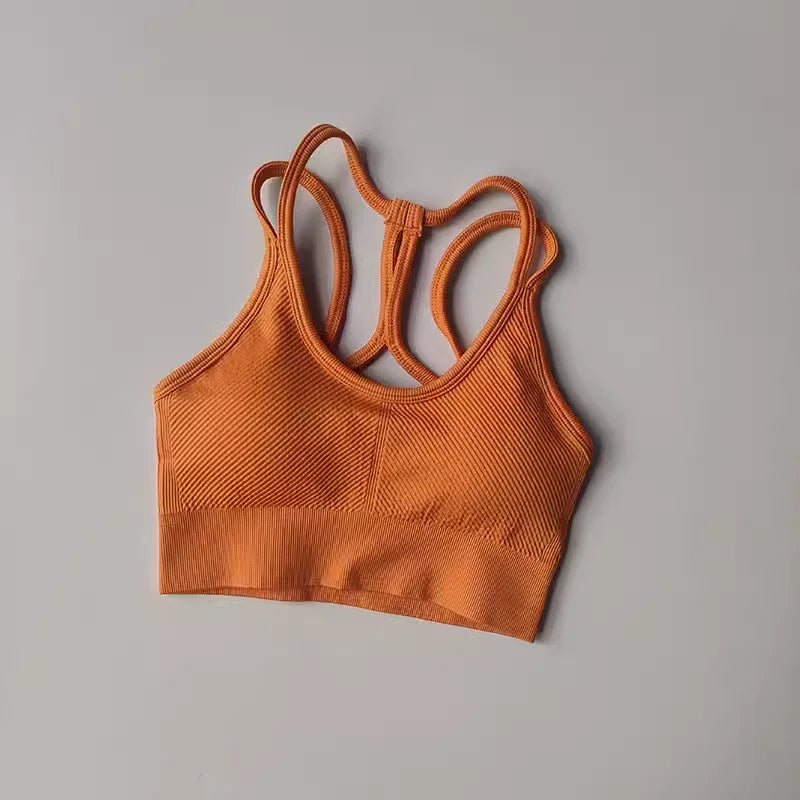 Push Up Breathable Sports Bra Crop Top
