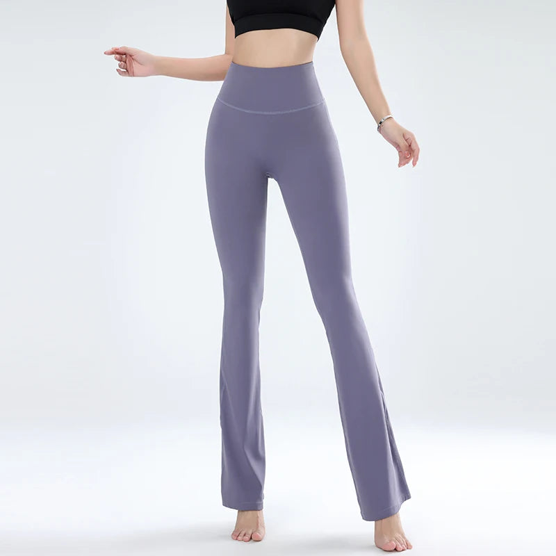 Women's high waisted wide leg pants