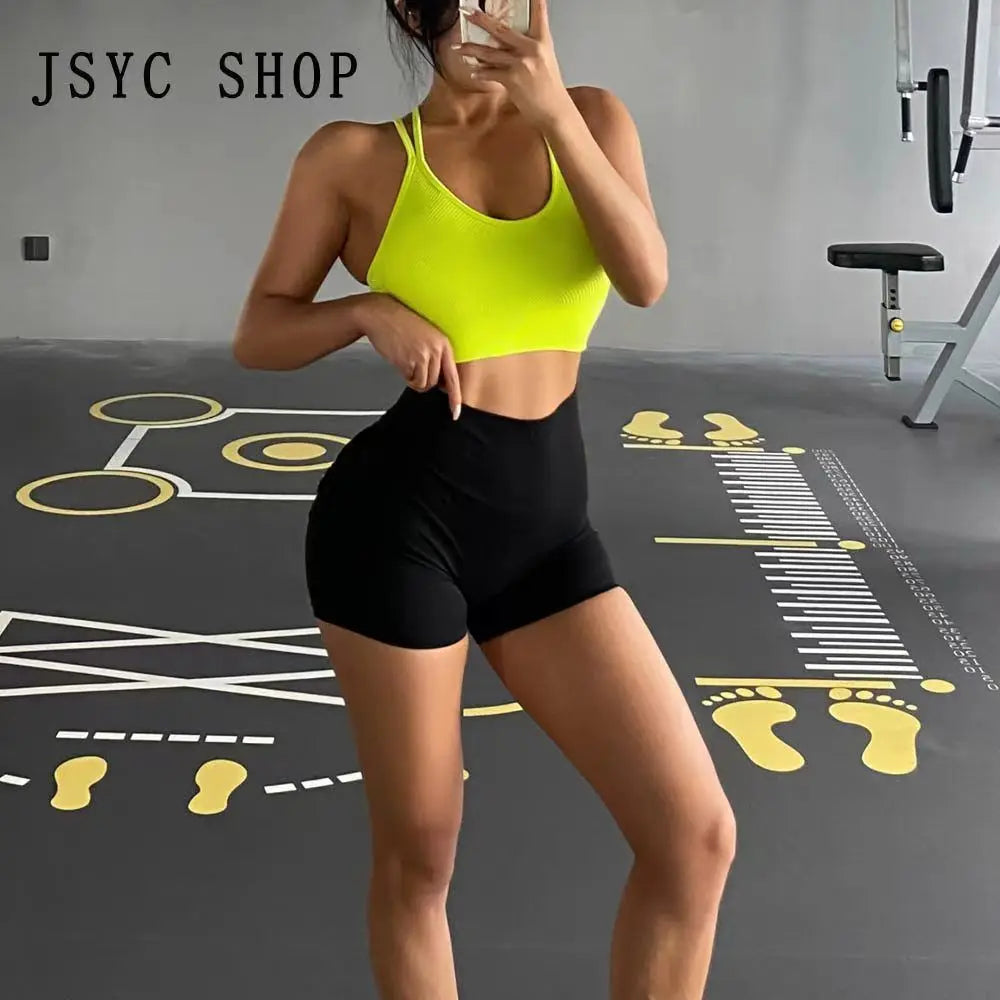 Push Up Breathable Sports Bra Crop Top