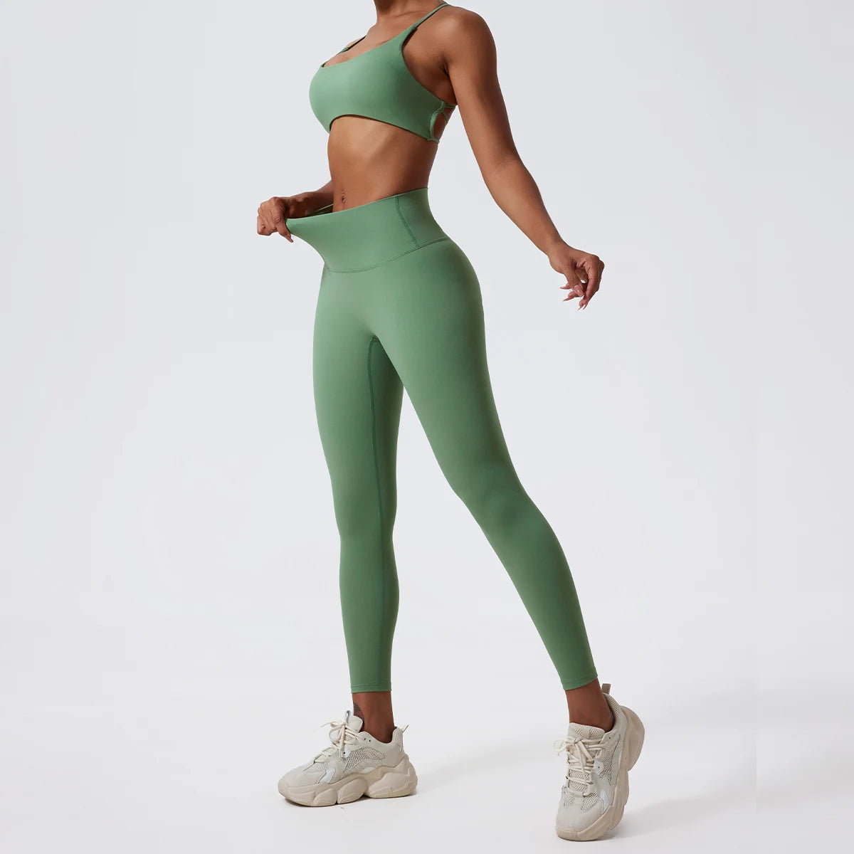 Super Soft Back Cross  Sports Bra