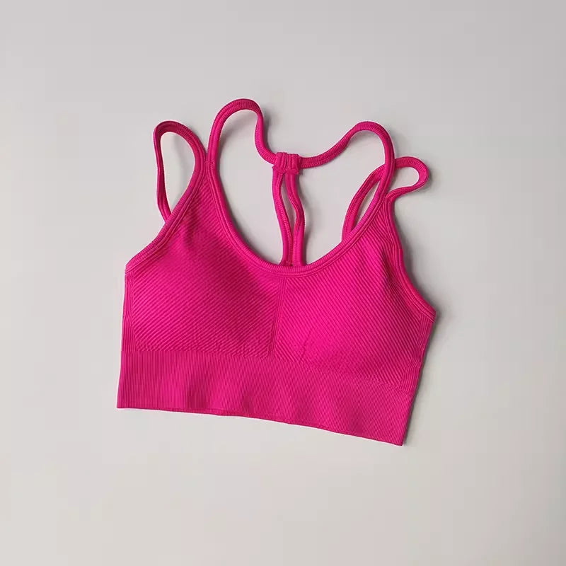 Push Up Breathable Sports Bra Crop Top