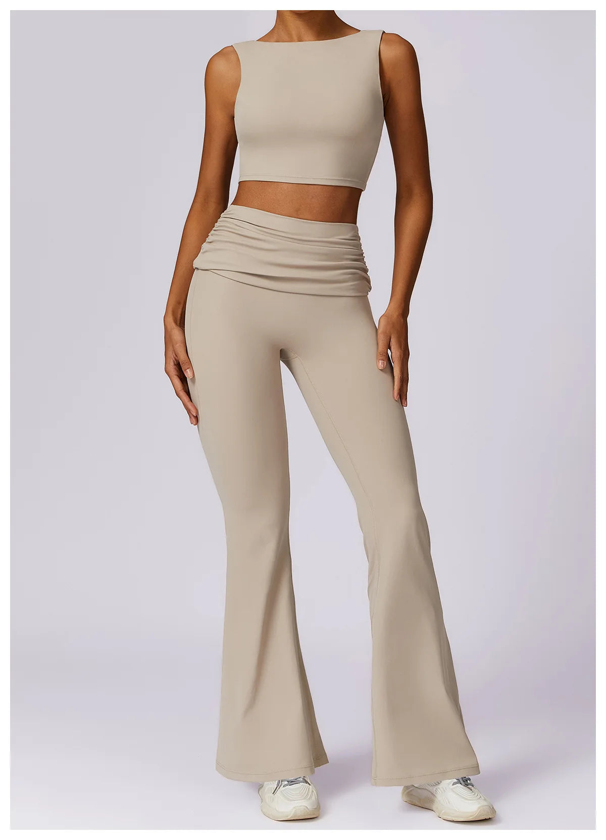 High Impact Open Back Support Tank To With Removable Pads