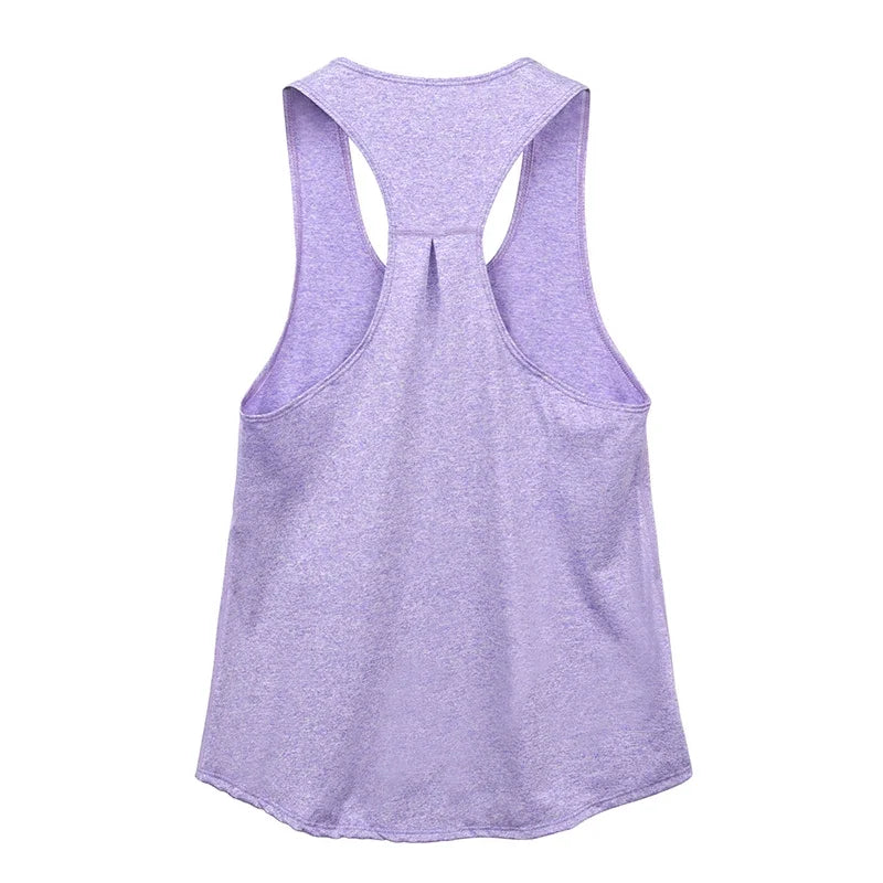 Sleeveless Racerback Quick Dry Tank Top