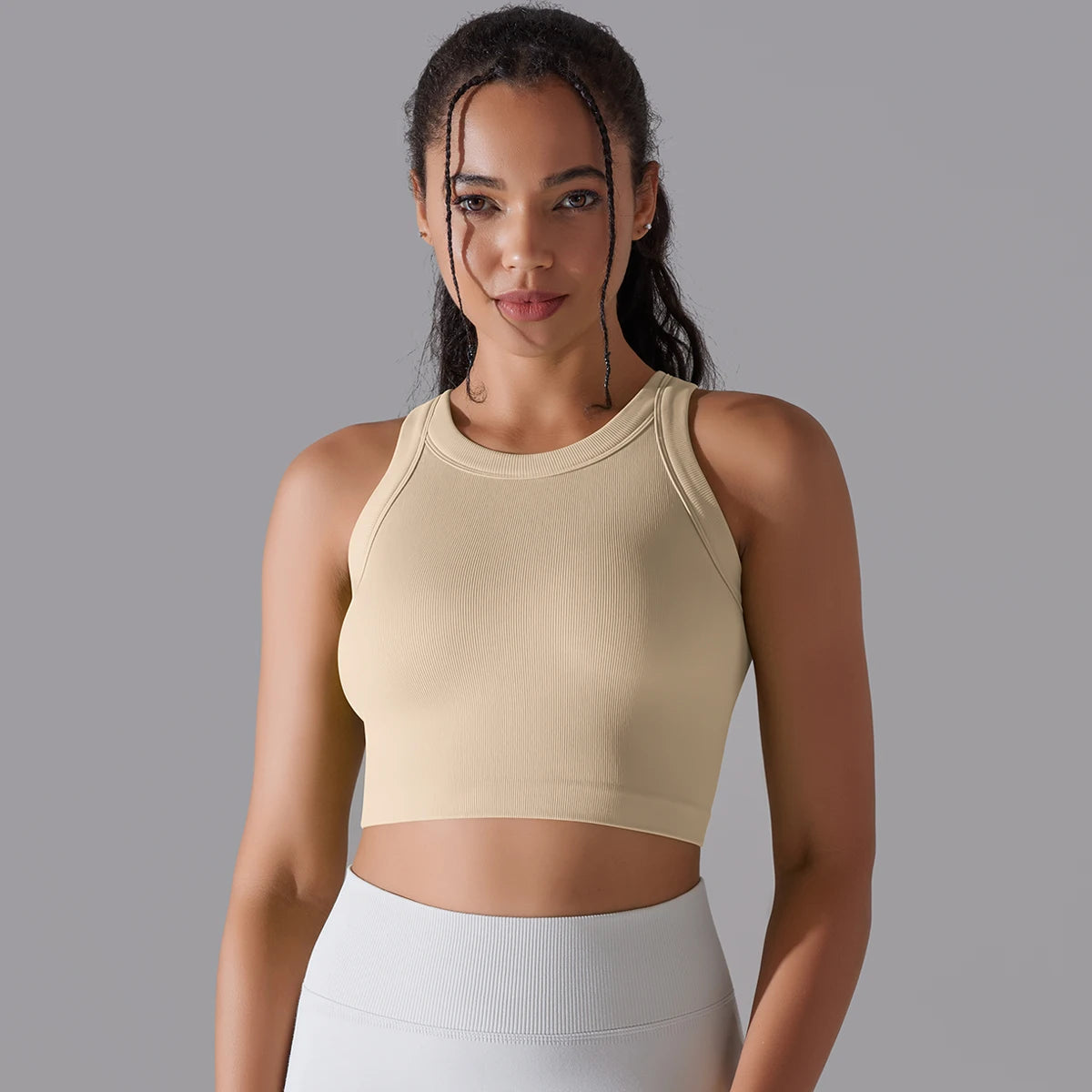 2 Tier High Impact Padded Sports Bralette