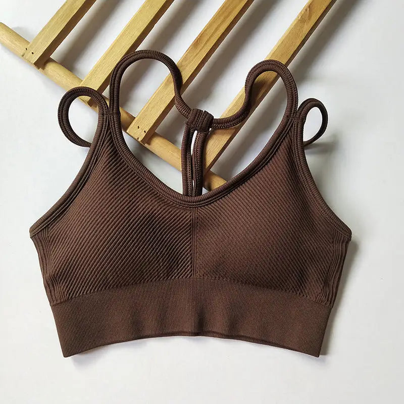 Push Up Breathable Sports Bra Crop Top