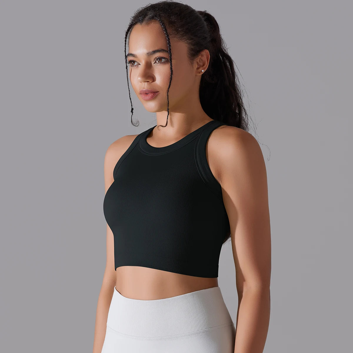 2 Tier High Impact Padded Sports Bralette