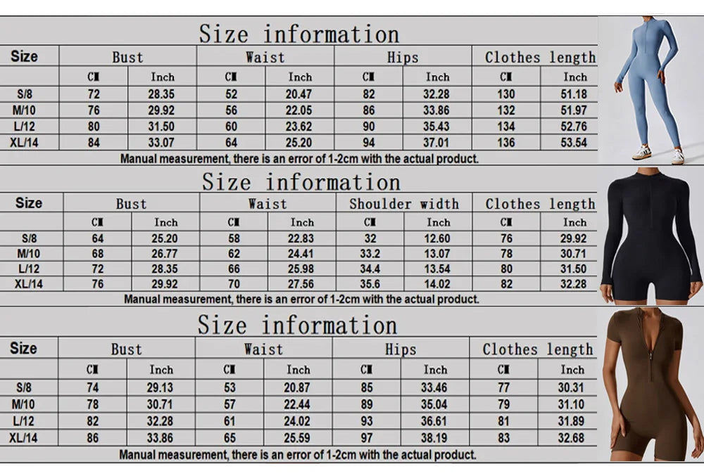 Zippered Sports Jumpsuit