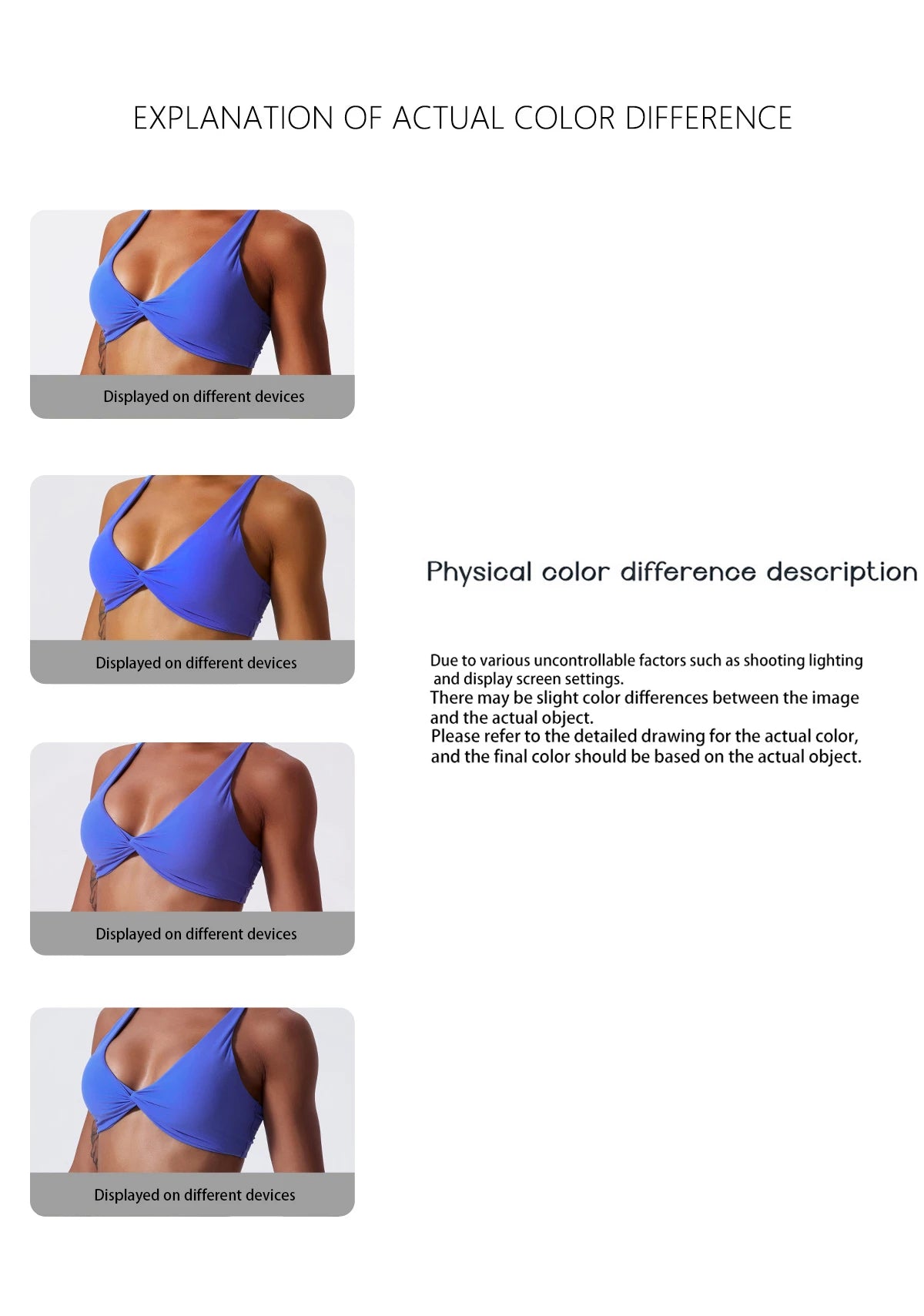 Shockproof Push- Up Sports Bra