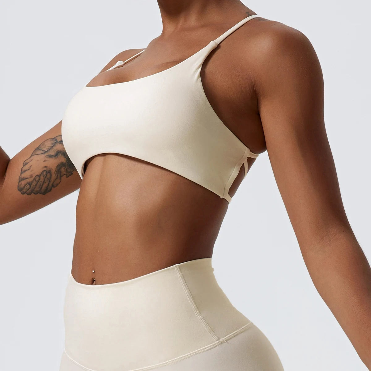 Super Soft Back Cross  Sports Bra