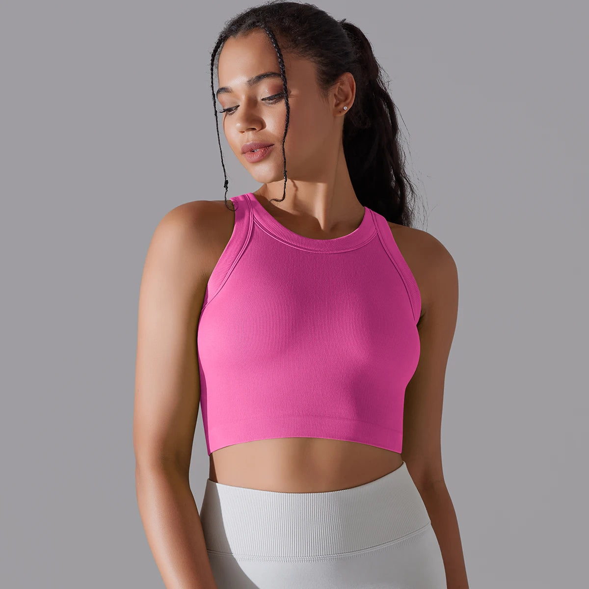 2 Tier High Impact Padded Sports Bralette
