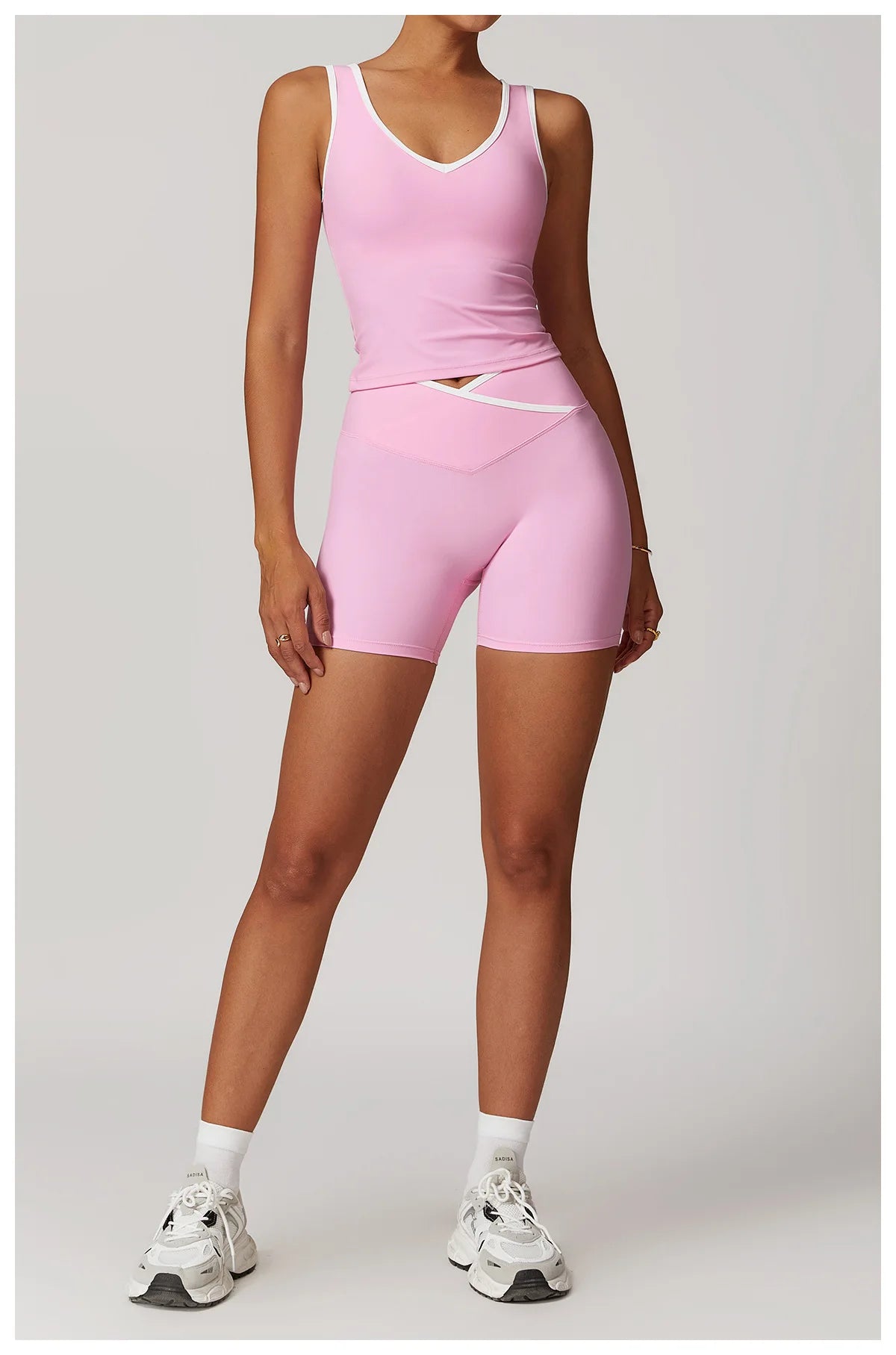 2PCS Women's Sport Bra and Leggings Set