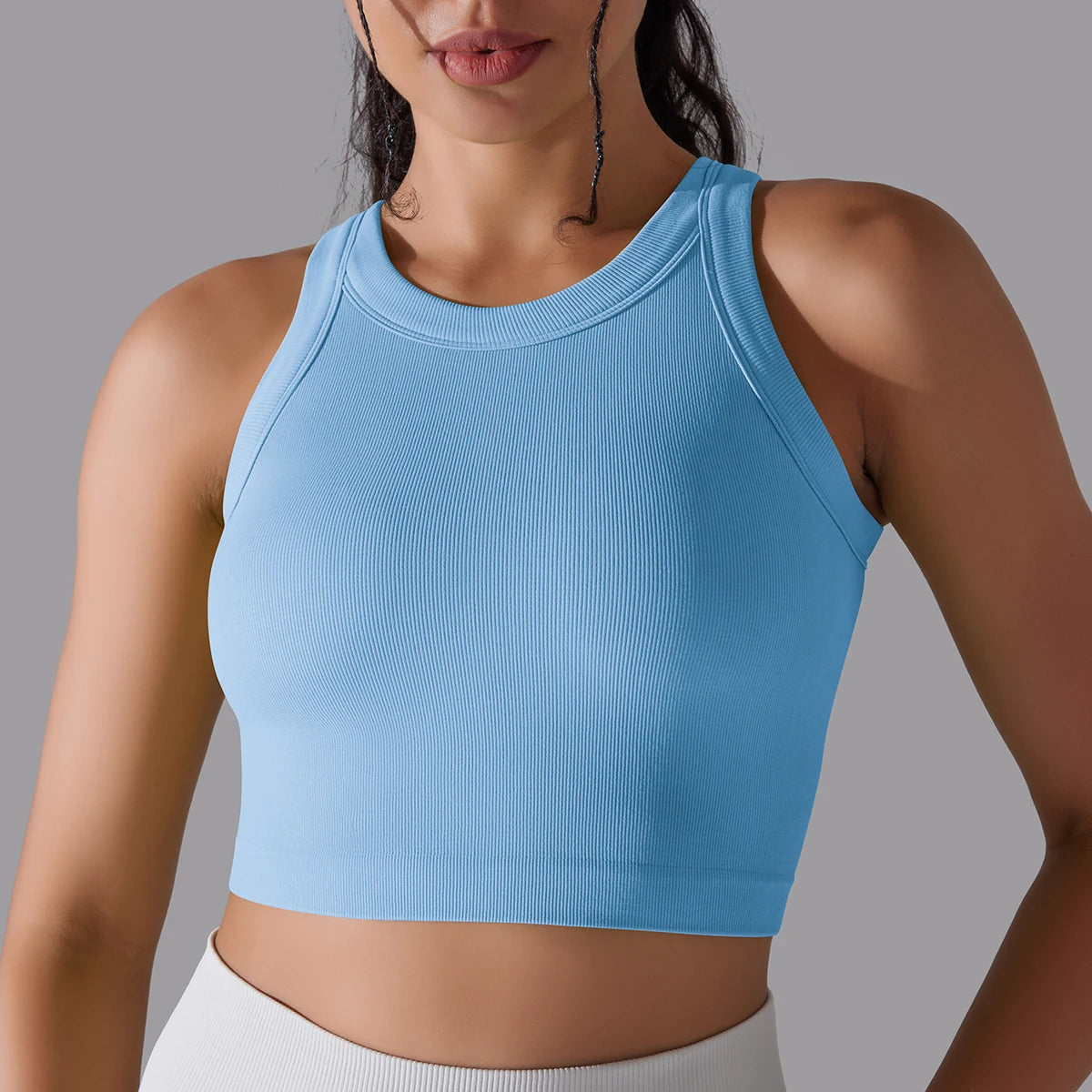 2 Tier High Impact Padded Sports Bralette