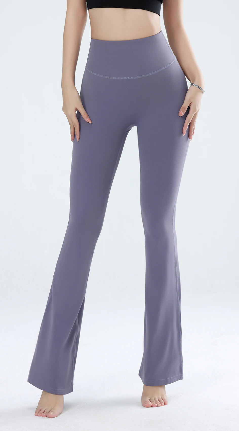 Women's high waisted wide leg pants