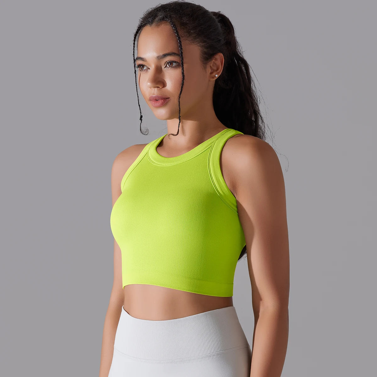 2 Tier High Impact Padded Sports Bralette