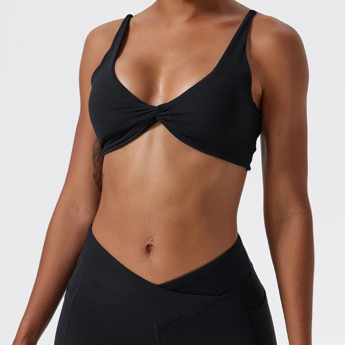 Shockproof Push- Up Sports Bra
