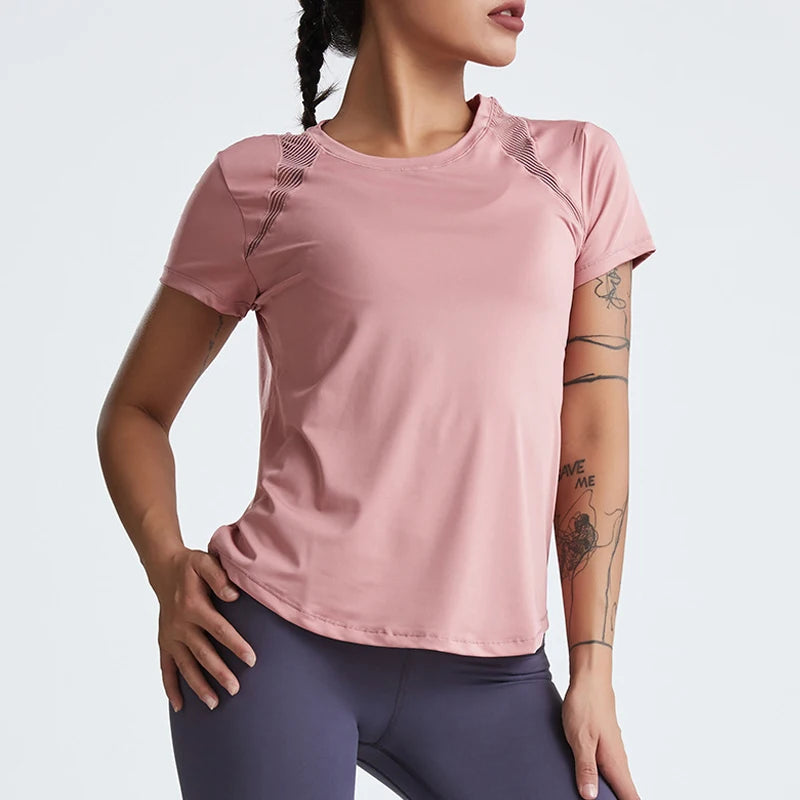 Loose Short-Sleeved Quick-Drying Sport Top