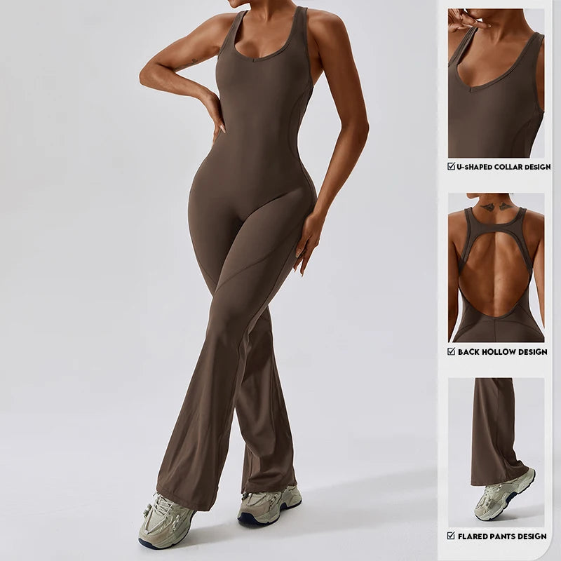 Sexy Back V Sports Jumpsuit