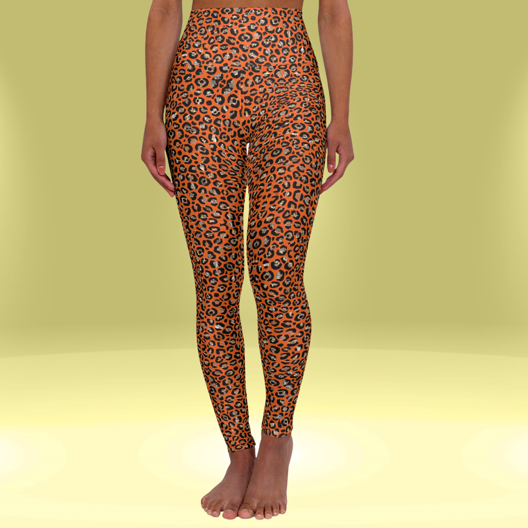 Sunset Safari High Waisted Leggings