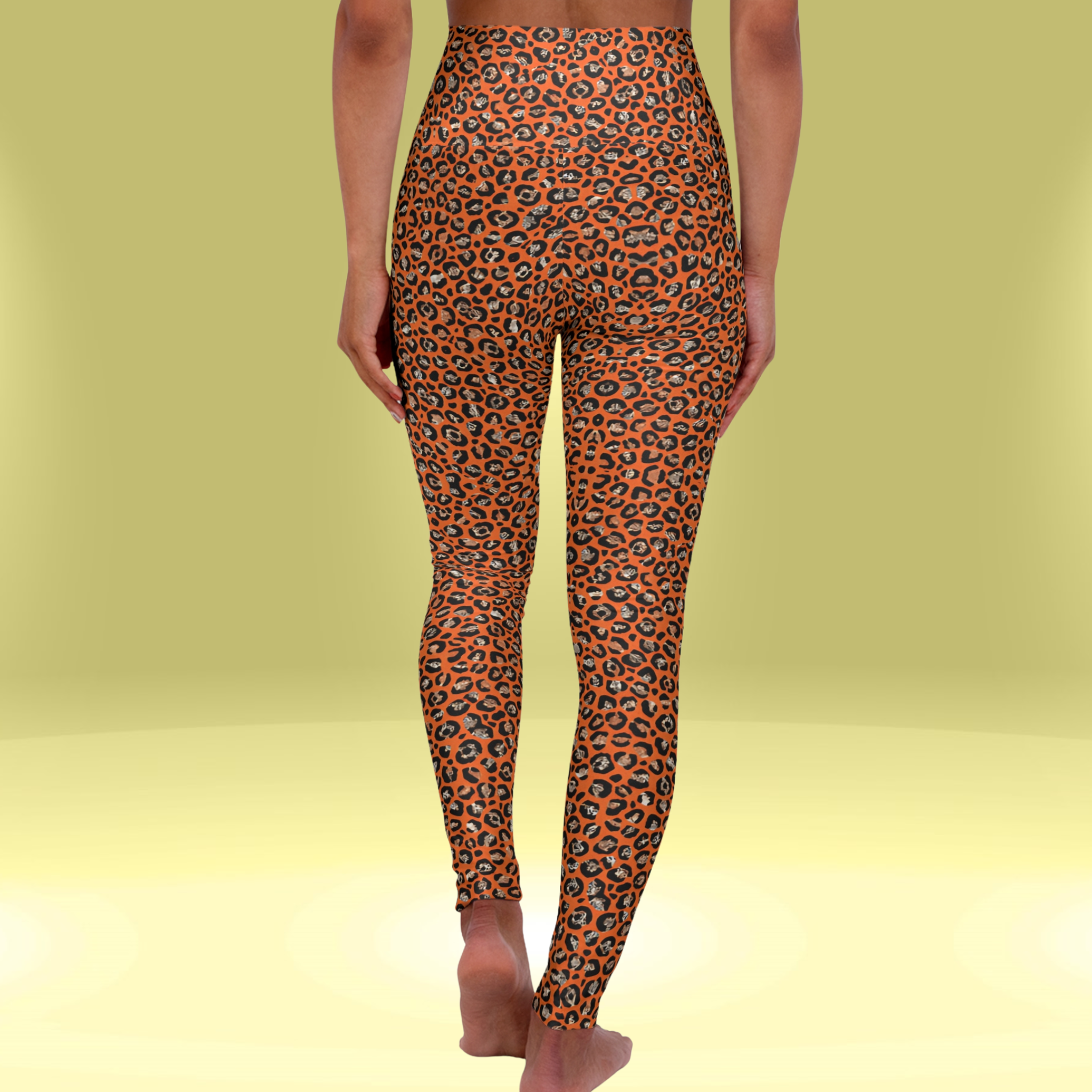 Sunset Safari High Waisted Leggings