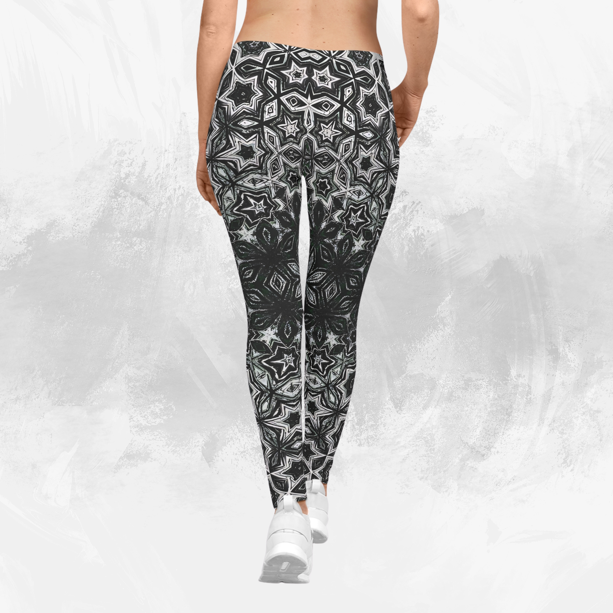 Graphite Glam Women's Casual Leggings