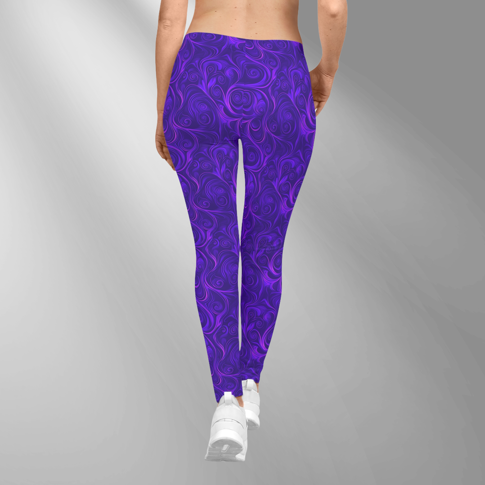 Electric Purple - Women's Casual Leggings
