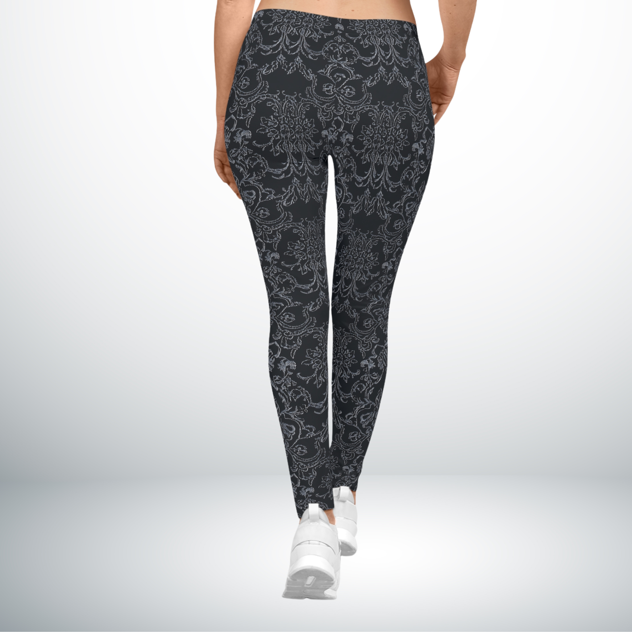 Midnight Lace - Women's Casual Leggings