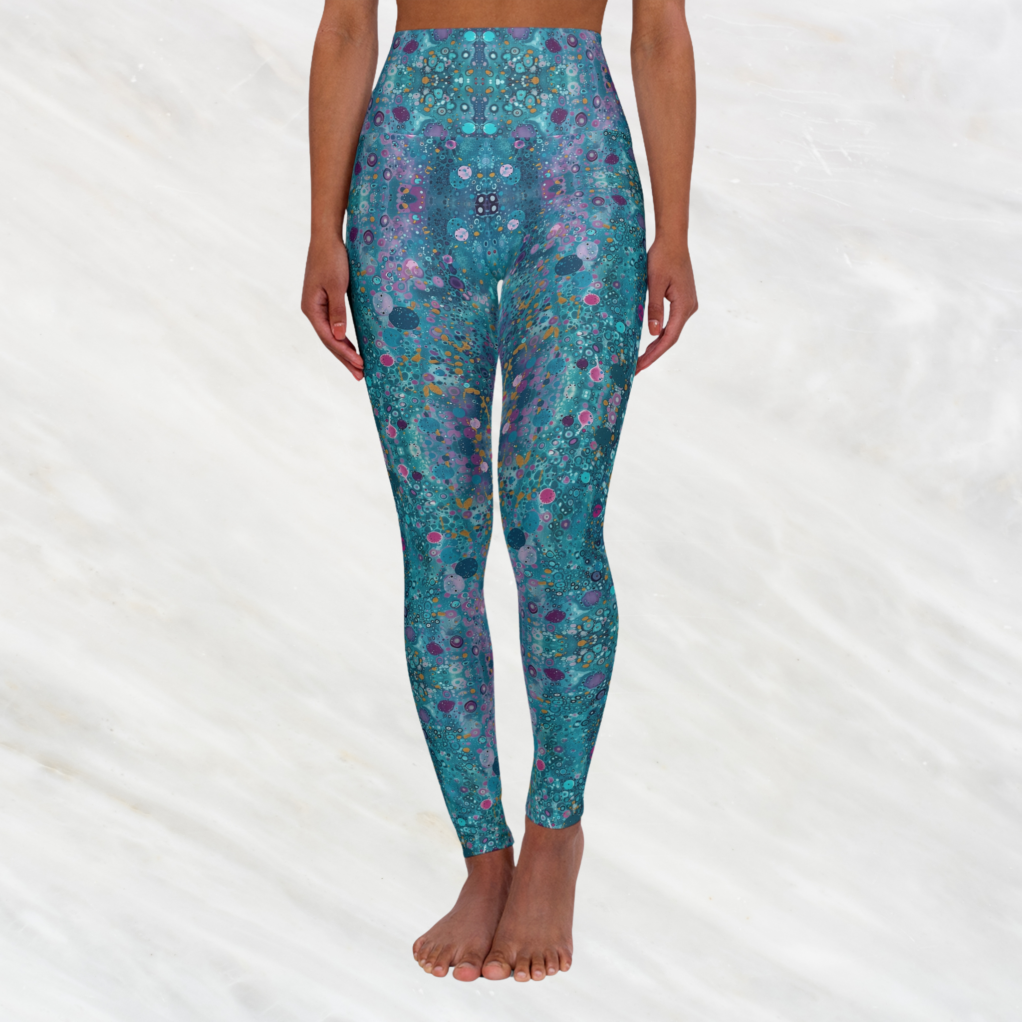Ocean Dream - High Waisted Yoga Leggings