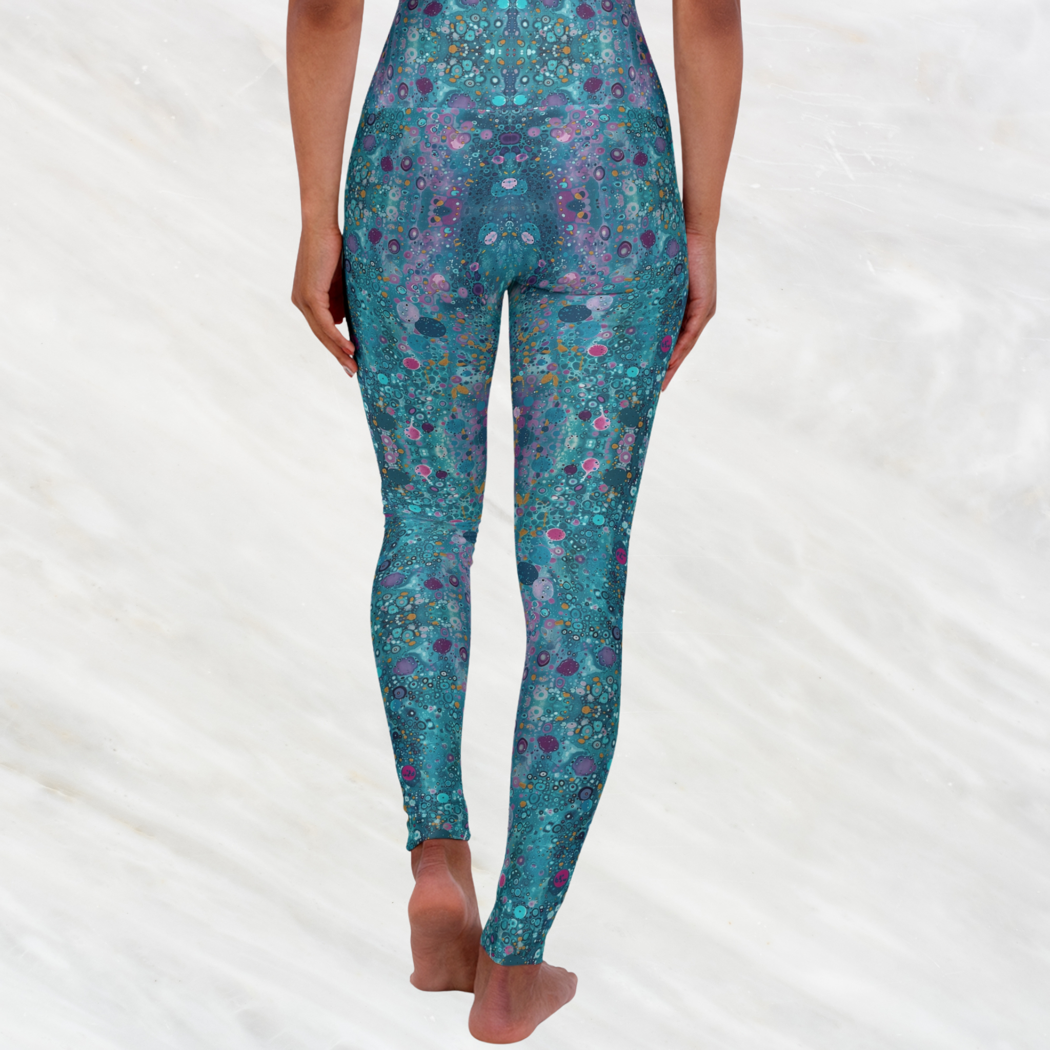 Ocean Dream - High Waisted Yoga Leggings