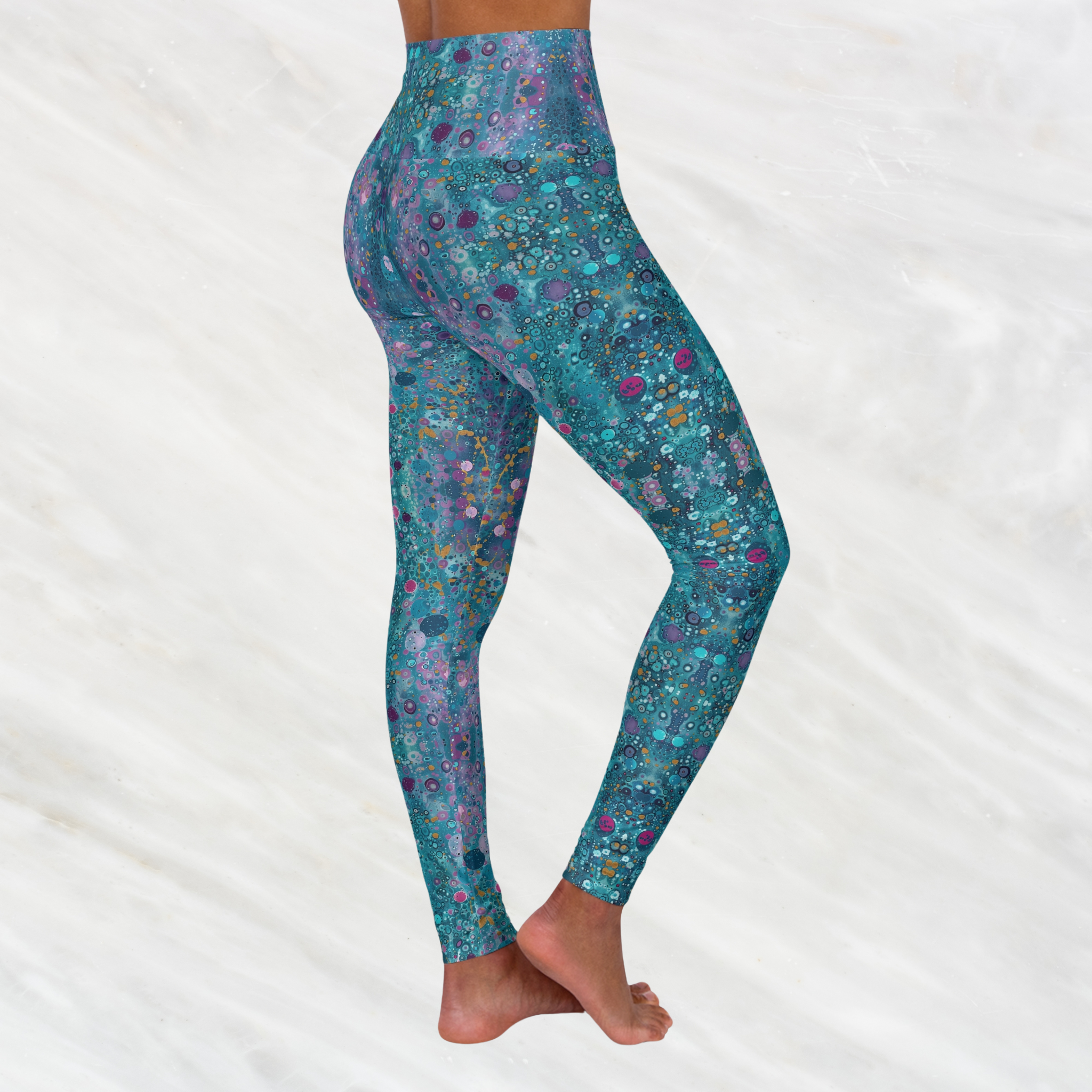 Ocean Dream - High Waisted Yoga Leggings