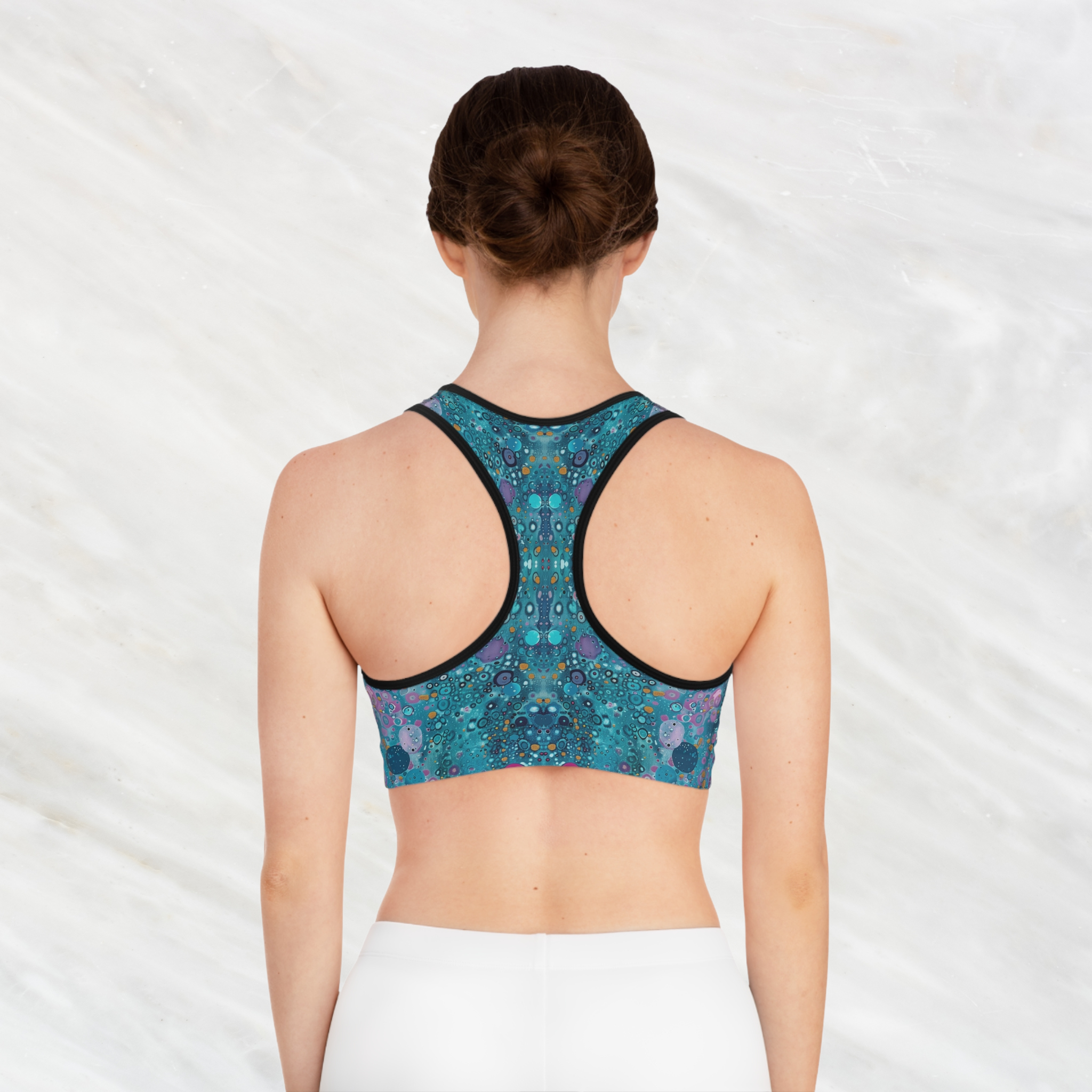 Ocean Dream - Seamed Sports Bra